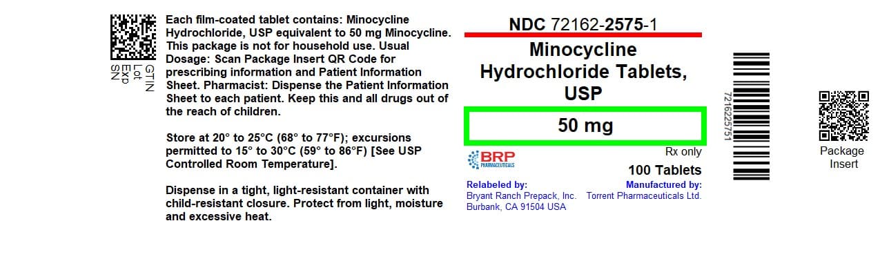 Minocycline Hydrochloride — Reference image, actual packaging may vary