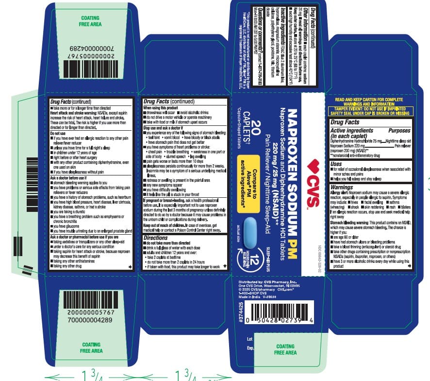 Naproxen Sodium Diphenhydramine HCL — Reference image, actual packaging may vary