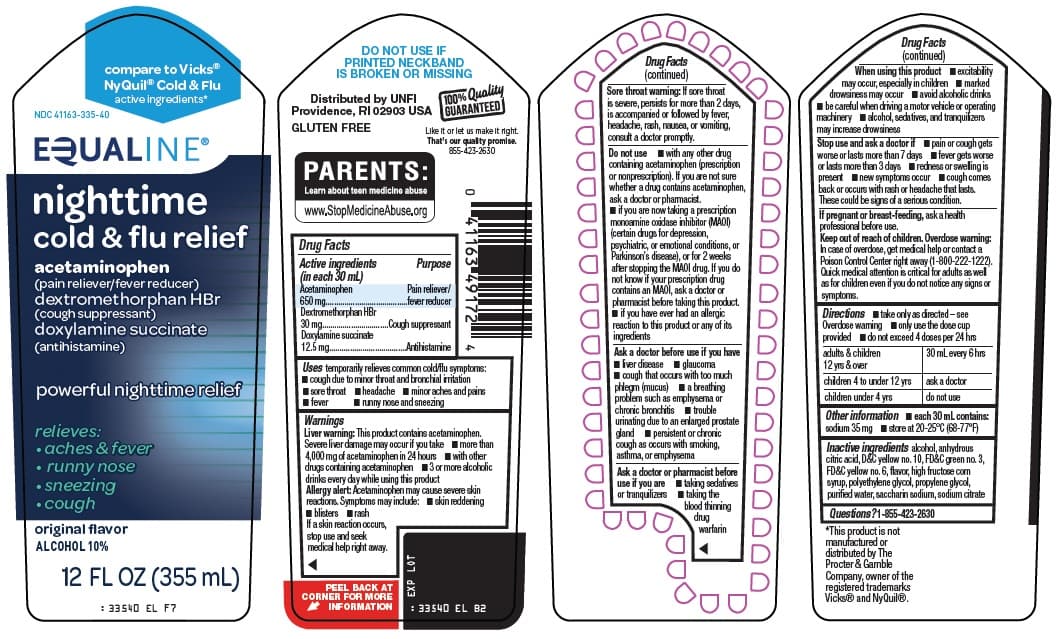 Nighttime Cold and Flu Relief — Reference image, actual packaging may vary