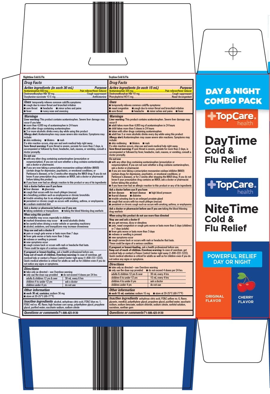 Nite Time Cold and Flu Relief — Reference image, actual packaging may vary