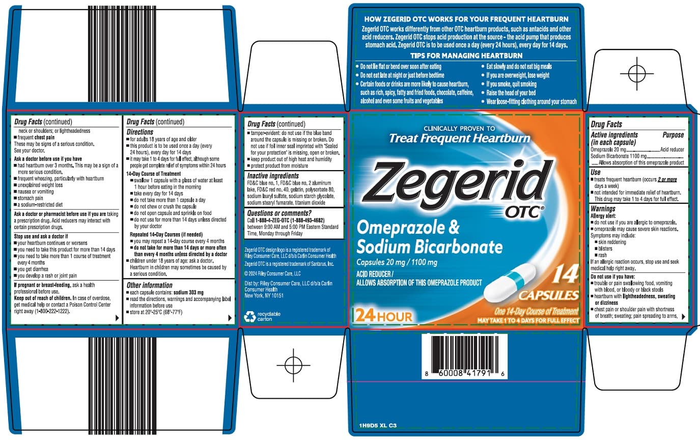 Zegerid OTC — Reference image, actual packaging may vary