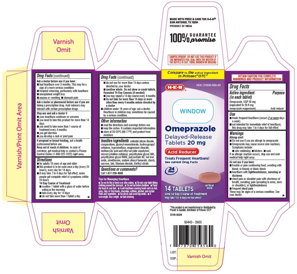 Omeprazole and Sodium Bicarbonate — Reference image, actual packaging may vary