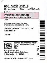 Prednisolone Acetate — Reference image, actual packaging may vary