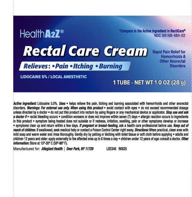 Rectal Care Cream — Reference image, actual packaging may vary