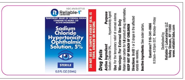 Sodium Chloride Hypertonicity Ophthalmic Solution, 5% — Reference image, actual packaging may vary