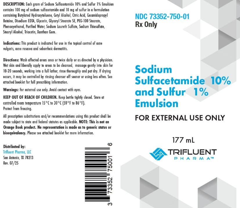 Sodium Sulfacetamide and Sulfer — Reference image, actual packaging may vary
