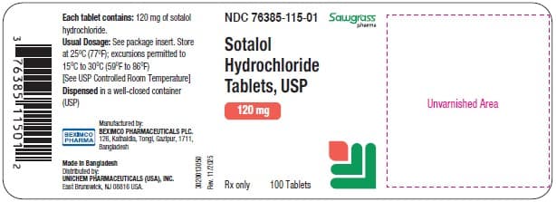 Sotalol Hydrochloride Tablets Af — Reference image, actual packaging may vary
