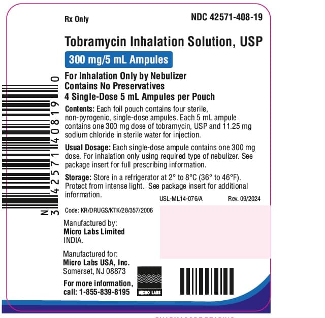 Tobramycin Solution — Reference image, actual packaging may vary