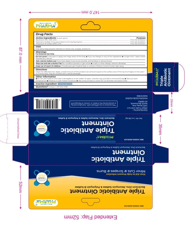 Triplet Antibiotic — Reference image, actual packaging may vary