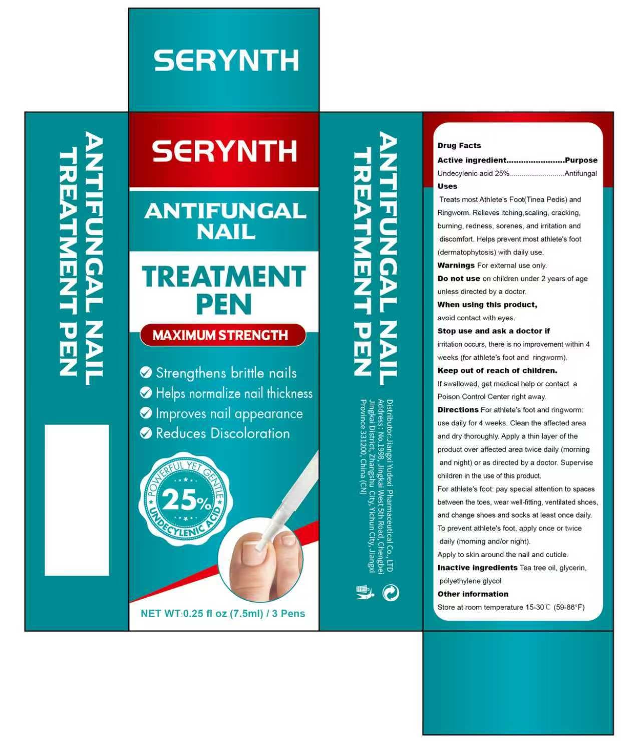Serynth Antifungal Nail Treatment Pen — Reference image, actual packaging may vary