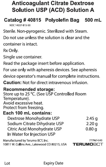 Tricitrasol package label
