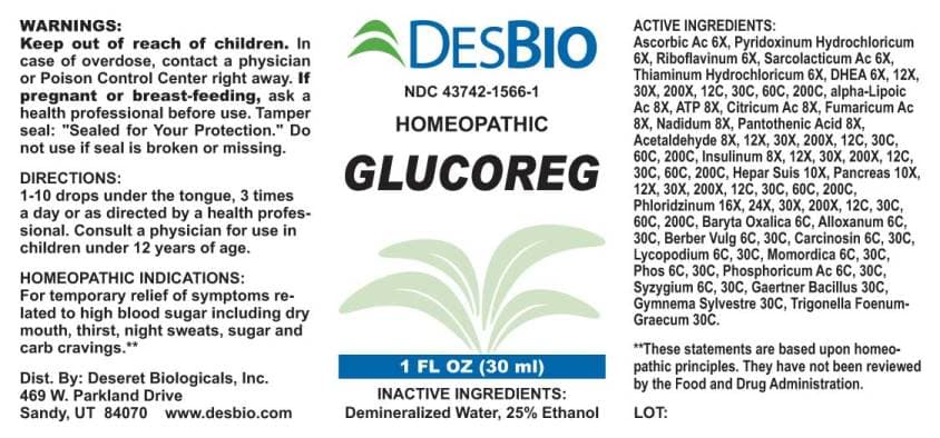 Glucoreg package label