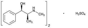 Ephedrine Sulfate package label