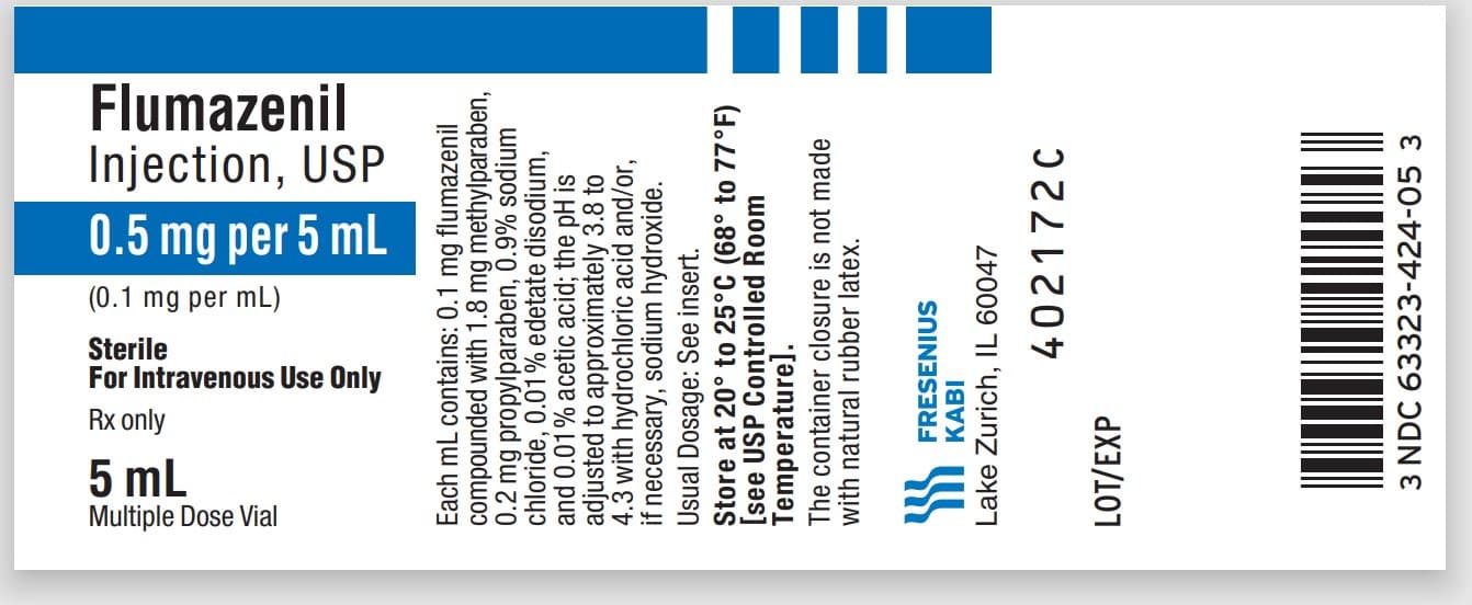 Flumazenil package label