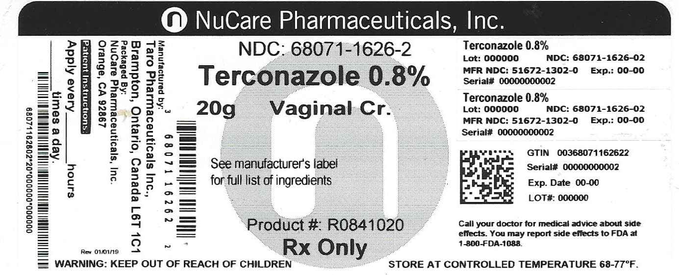 Terconazole package label