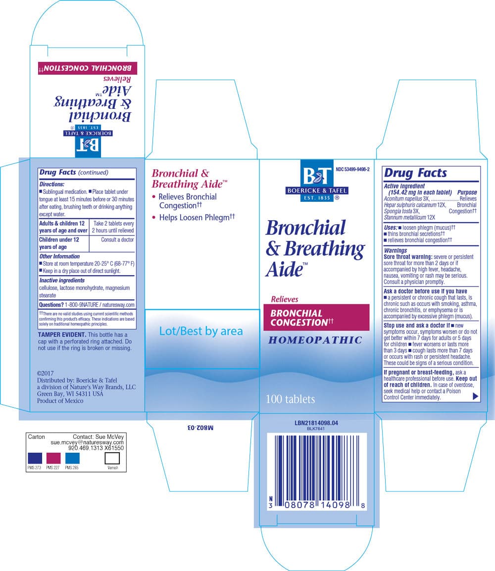 Bronchial and Breathing Aide package label