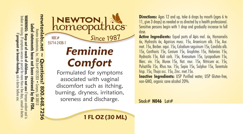V-Fem Care package label