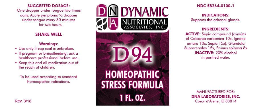 D-94 package label