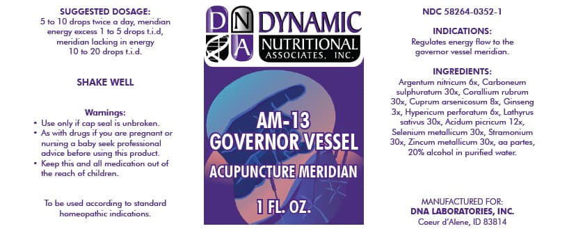 Am-13 package label
