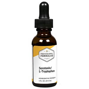 Serotonin/l-Tryptophan package label