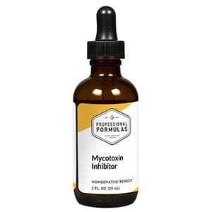 Mycotoxin Inhibitor package label