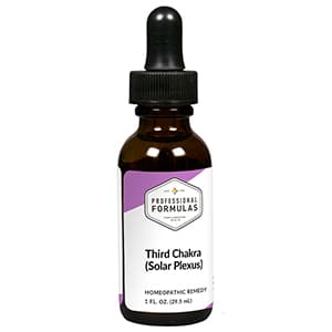 Third Chakra (solar Plexus) package label