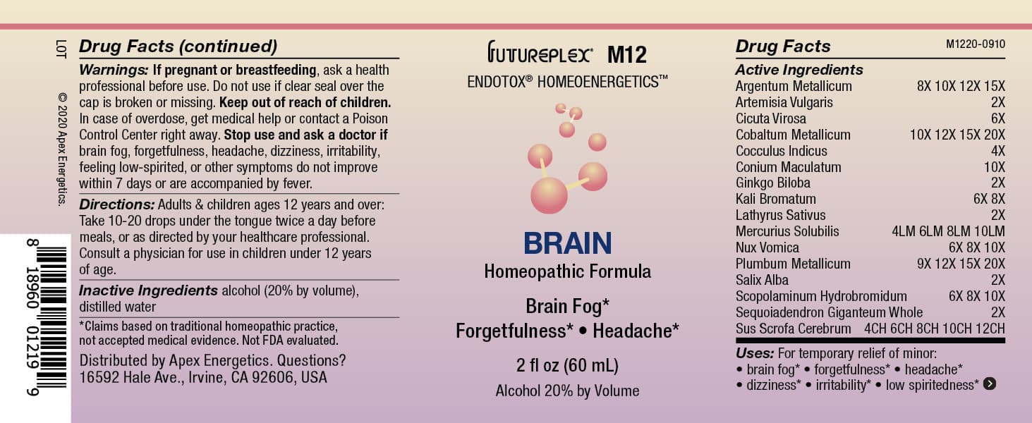 M12 package label