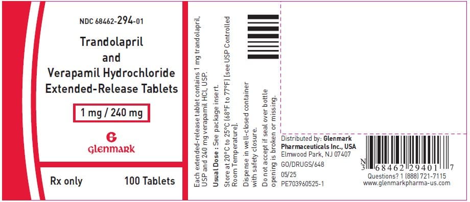 Trandolapril package label
