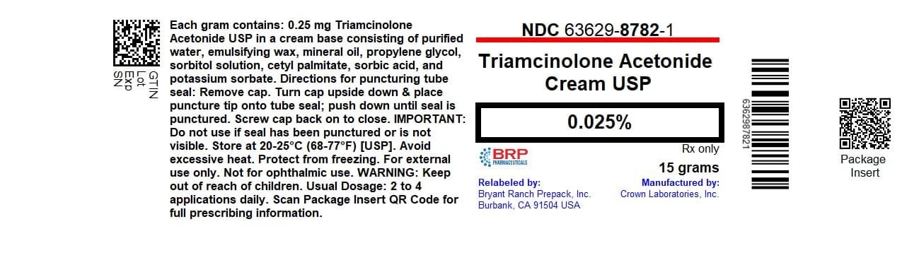 Triamcinolone Acetonide package label