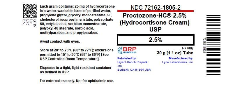 Proctozone-Hc package label