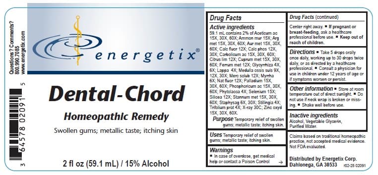 Dental-Chord package label