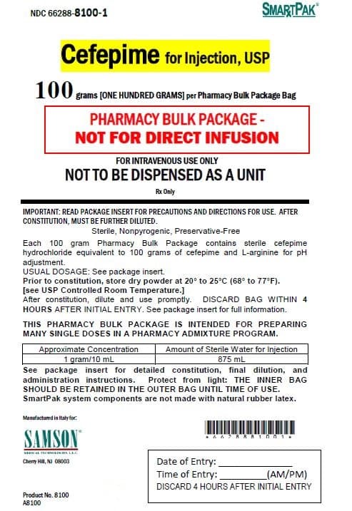 Cefepime package label