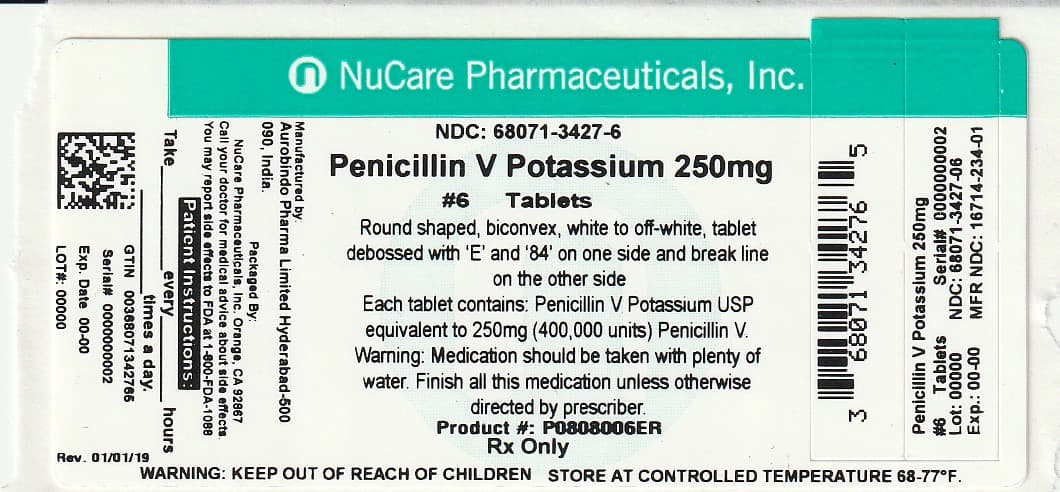 Penicillin V Potassium package label