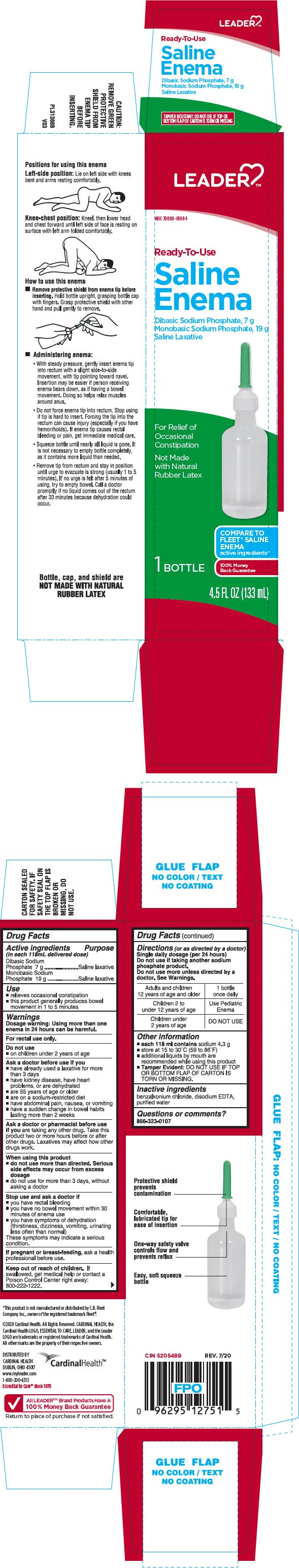 Sodium Phosphate, Dibasic and Sodium Phosphate, Monobasic, Unspecified Form package label