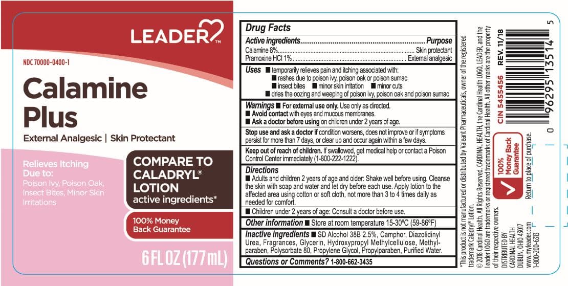 Zinc Oxide Lotion package label