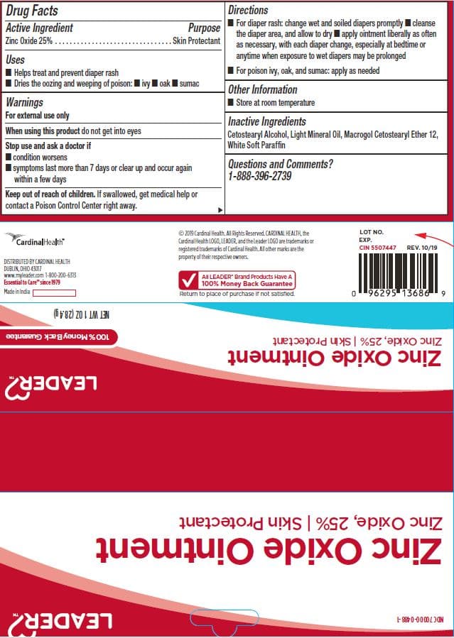 Skin Protectant package label