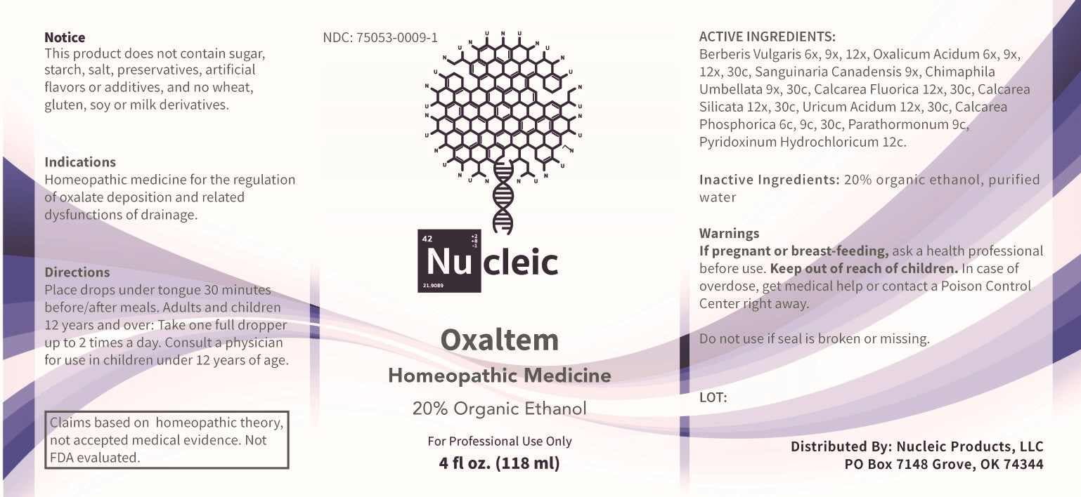 Oxaltem package label