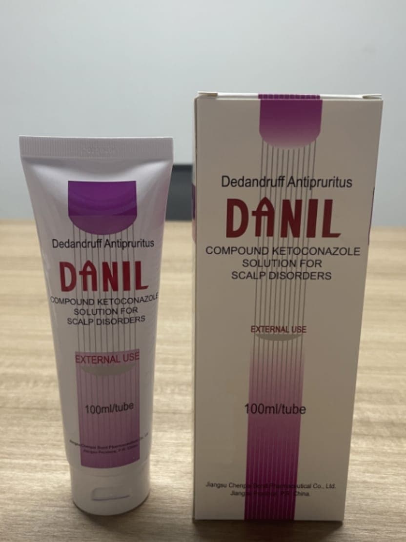 Danil Compound Ketoconazole Solution for Scalp Disorders. package label