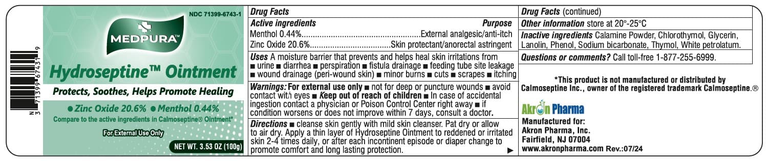 Zinc Oxide, Menthol package label