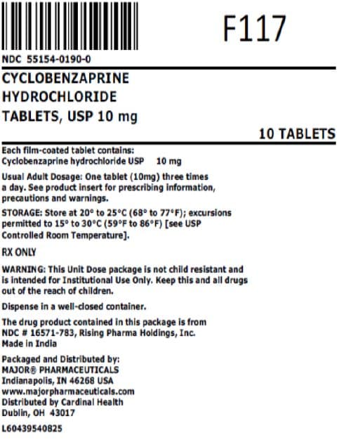 Flexeril (cyclobenzaprine) product image