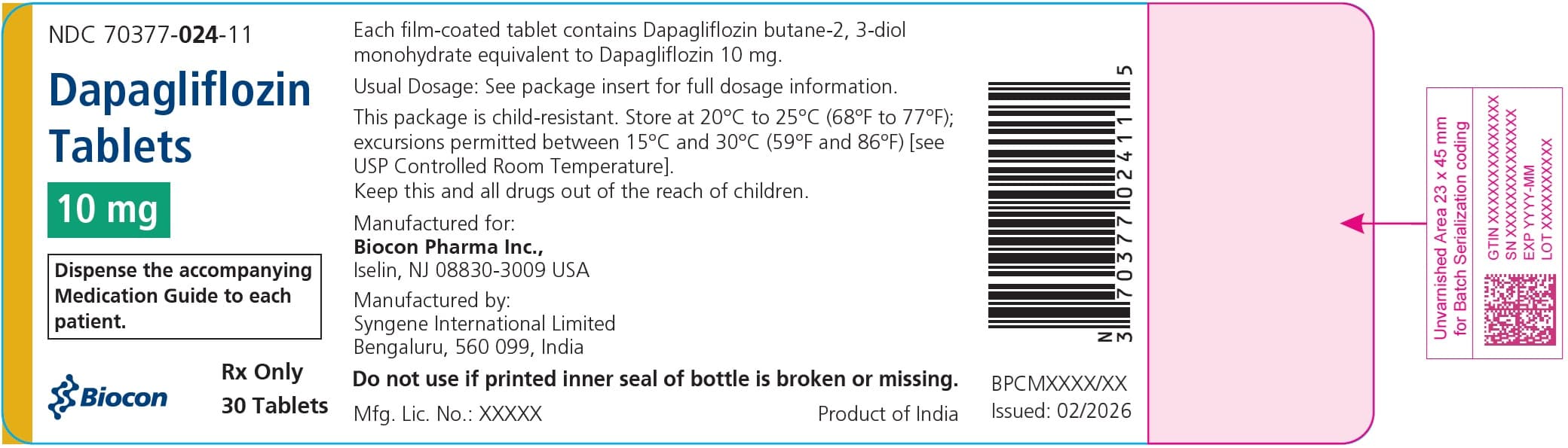 Farxiga (dapagliflozin) product image