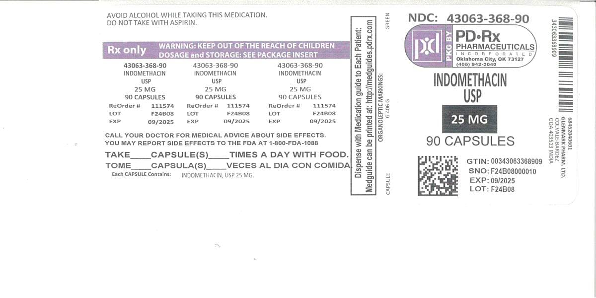 Indocin (indomethacin) product image