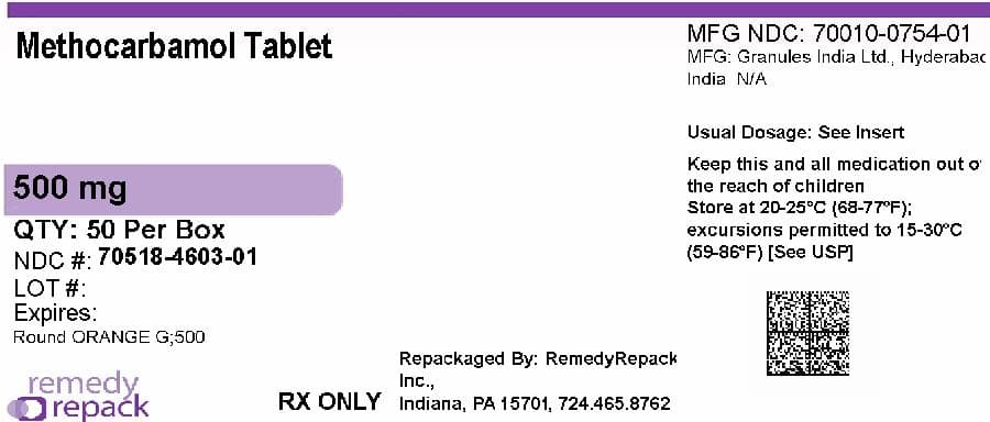 Robaxin (methocarbamol) product image